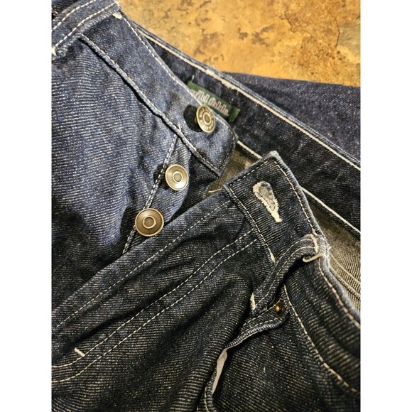 Wild Fable High-Rise Double‎ Front Easy Rigid Button Fly Jeans size 6 Dark Wash - Picture 9 of 9